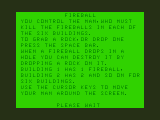 Game cover: Fireball