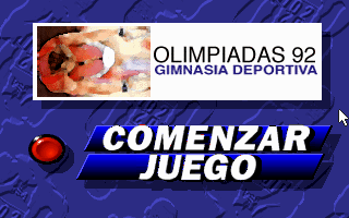 Game cover: Olimpiadas 92: Gimnasia Deportiva