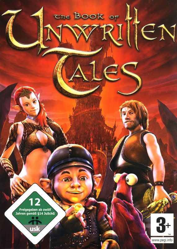Game cover: The Book of Unwritten Tales