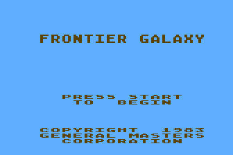 Game cover: Frontier Galaxy