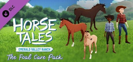 Game cover: Horse Tales: Emerald Valley Ranch - The Foal Care Pack