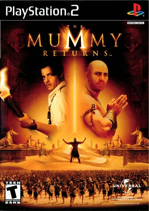 Game cover: The Mummy Returns