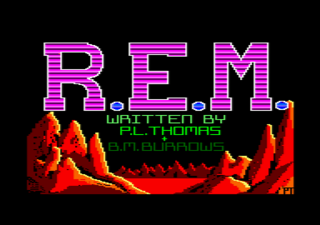 Game cover: R.E.M.
