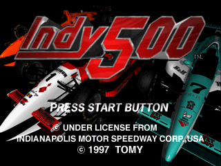 Game cover: Indy 500