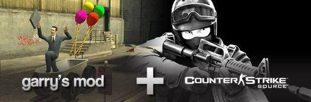 Game cover: Counter-Strike: Source + Garry's Mod