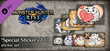 Game cover: Monster Hunter: Rise - "Special Stickers 11" sticker set