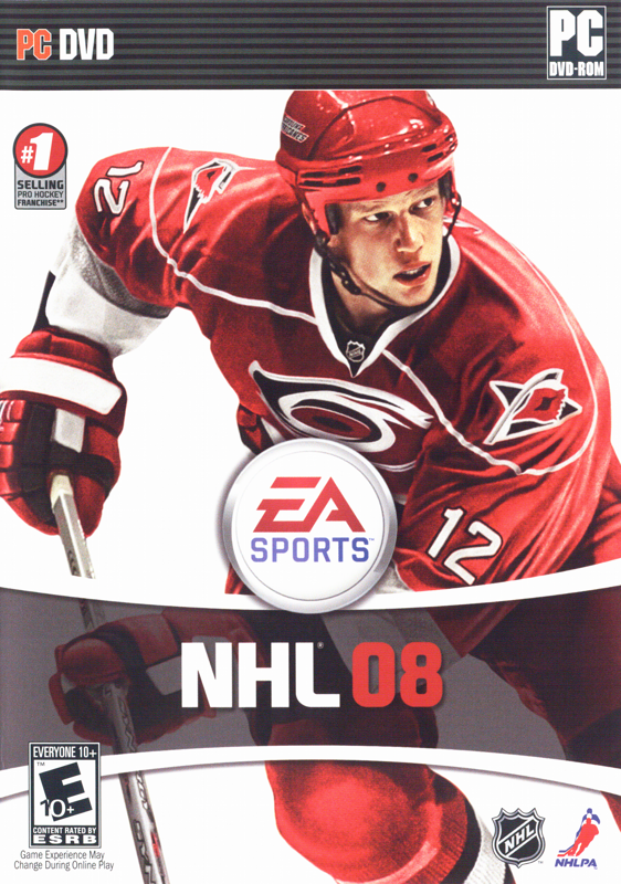 Game cover: NHL 08