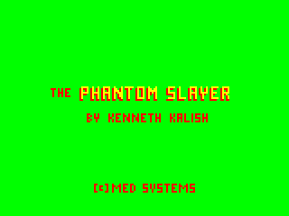 Game cover: The Phantom Slayer