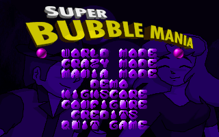 Game cover: Super Bubble Mania