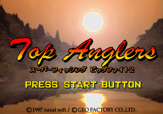 Game cover: Top Anglers: Super Fishing Big Fight 2