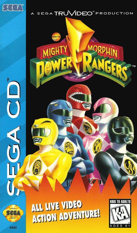 Game cover: Mighty Morphin Power Rangers