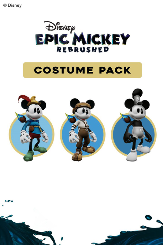 Game cover: Disney Epic Mickey: Rebrushed - Costume Pack