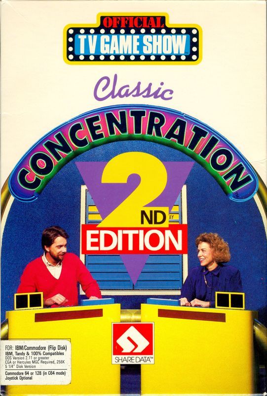 Game cover: Classic Concentration: 2nd Edition