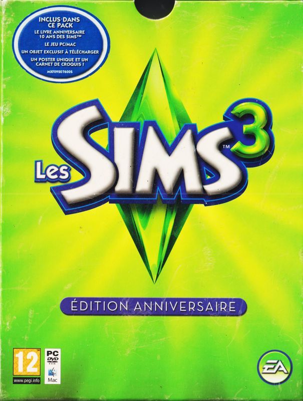 Game cover: The Sims 3 (Commemorative Edition)