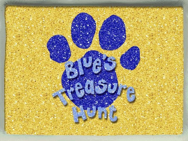 Game cover: Blue's Clues: Blue's Treasure Hunt