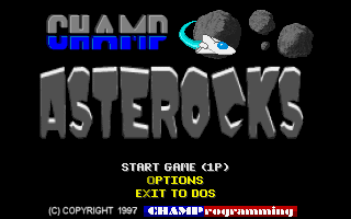 Game cover: CHAMP Asterocks