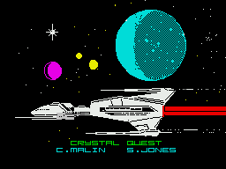 Game cover: Crystal Quest