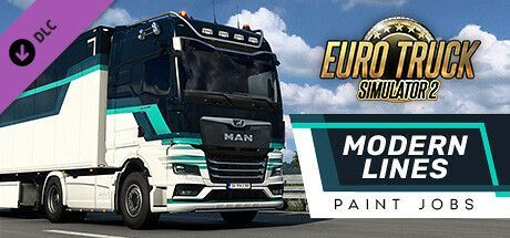 Game cover: Euro Truck Simulator 2: Modern Lines Paint Jobs Pack