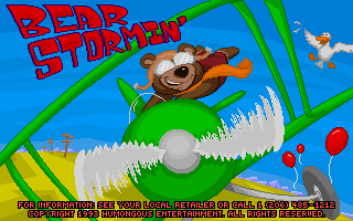 Game cover: Bear Stormin'