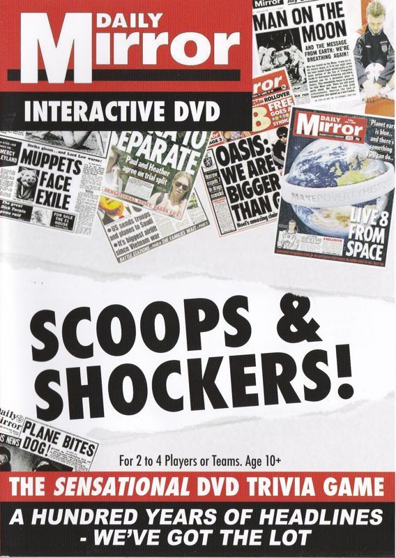 Game cover: The Daily Mirror Interactive DVD: The Sensational Trivia Game