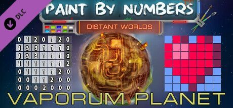Game cover: Paint by Numbers: Vaporum Planet