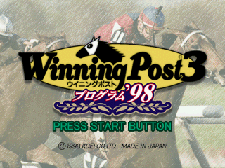 Game cover: Winning Post 3: Program '98