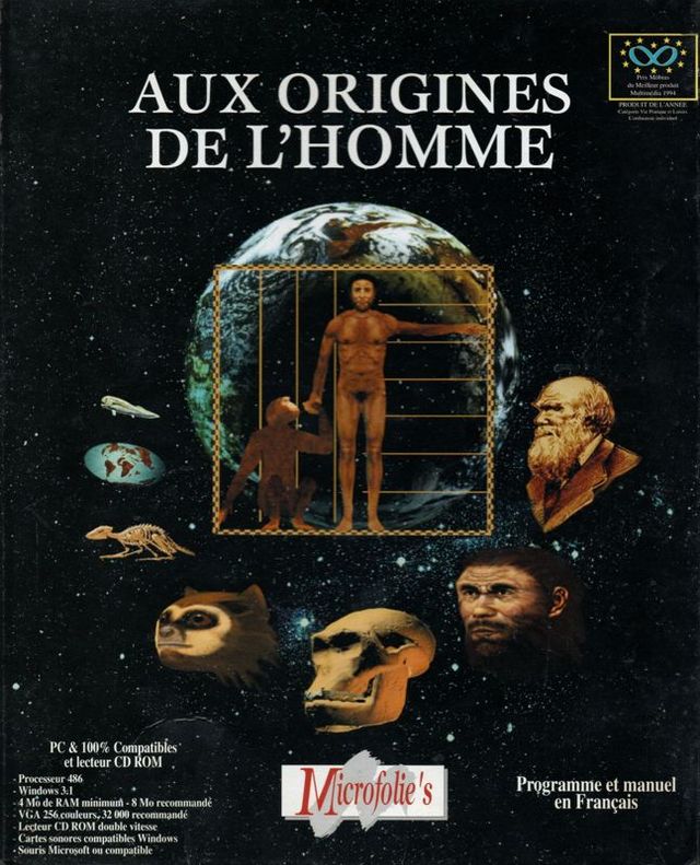 Game cover: Aux Origines de l'Homme
