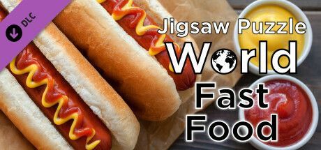 Game cover: Jigsaw Puzzle World: Fast Food