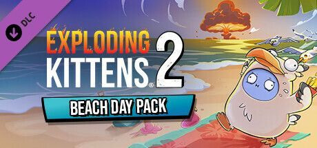 Game cover: Exploding Kittens 2: Beach Day
