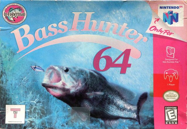 Game cover: In-Fisherman Bass Hunter 64