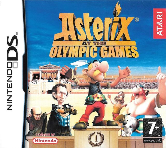 Game cover: Asterix at the Olympic Games