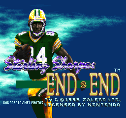 Game cover: Sterling Sharpe: End 2 End
