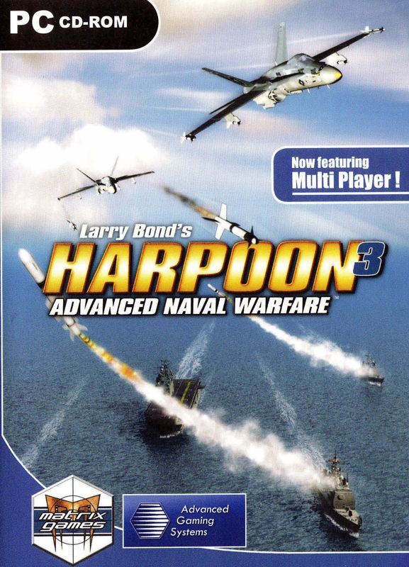 Game cover: Larry Bond's Harpoon 3: Advanced Naval Warfare