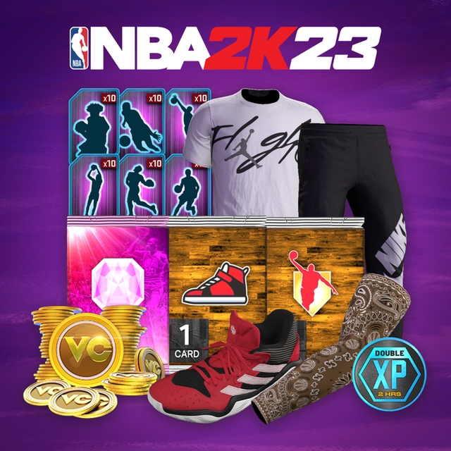 Game cover: NBA 2K23: PlayStation 4 Mega Bundle