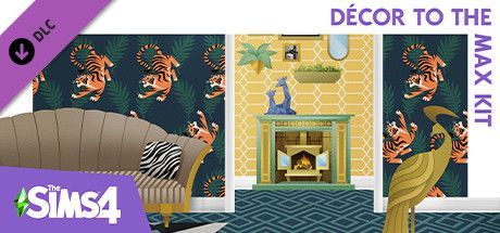 Game cover: The Sims 4: Decor to the Max Kit