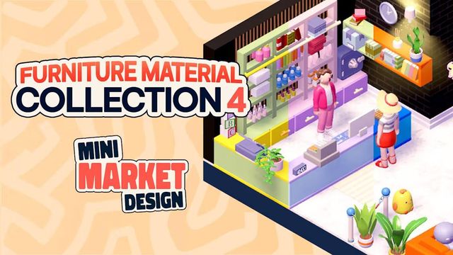 Game cover: Mini Market Design: Furniture Material Collection 4
