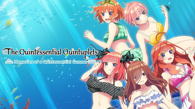 Game cover: The Quintessential Quintuplets: Memories of a Quintessential Summer
