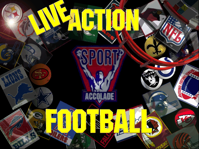 Game cover: Live Action Football