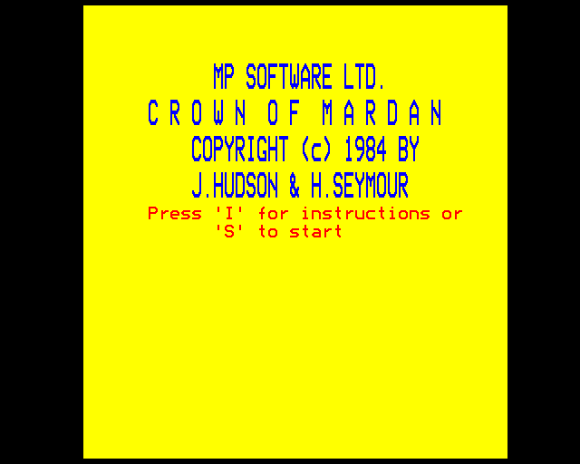 Game cover: Crown of Mardan