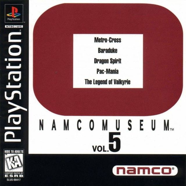 Game cover: Namco Museum Vol. 5