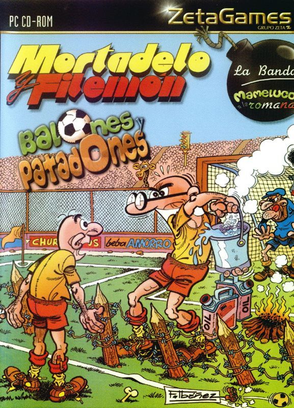 Game cover: Mortadelo y Filemón: Balones y Patadones