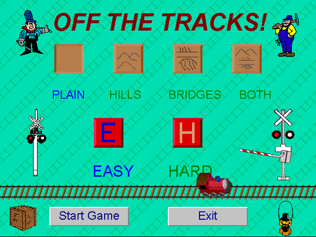 Game cover: Off the Tracks!