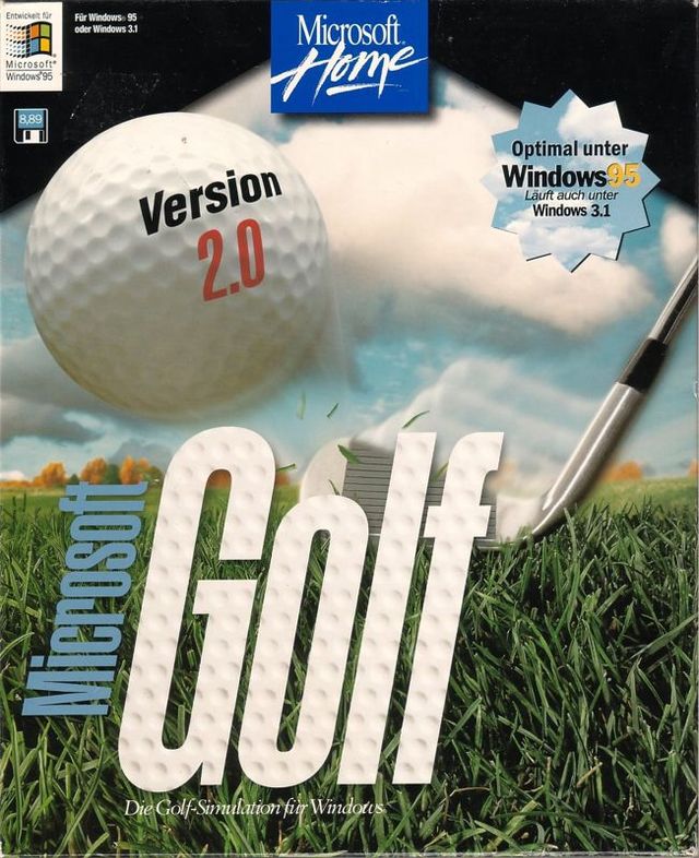 Game cover: Microsoft Golf 2.0
