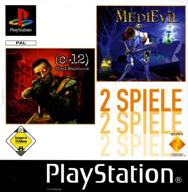 Game cover: 2 Games: MediEvil / C-12: Final Resistance