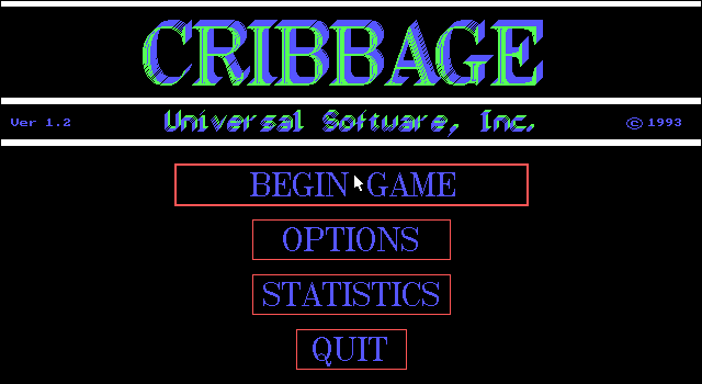 Game cover: Cribbage