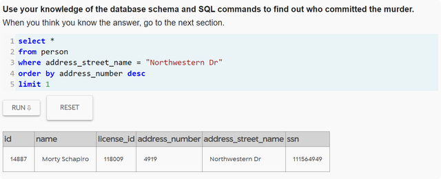 Game cover: SQL Murder Mystery
