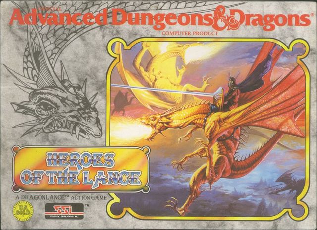 Game cover: Heroes of the Lance