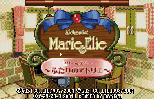 Game cover: Alchemist Marie & Elie: Futari no Atelier