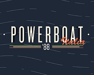 Game cover: Powerboat Italia '88