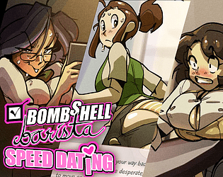 Game cover: Bombshell Barista: Speed Dating